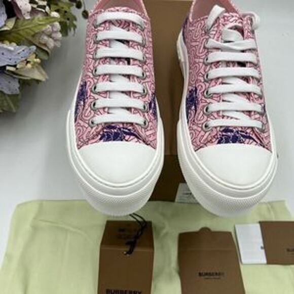 Women’s Burberry Jack TB monogram sneakers size 41 fits 10.5 US - Picture 12 of 13